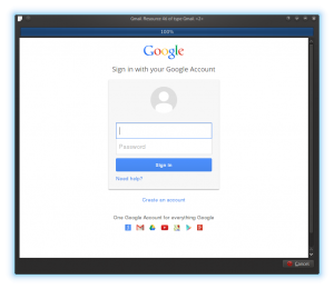 Gmail Resource authentication